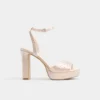 Chicgleam Strappy heeled sandal, Platform