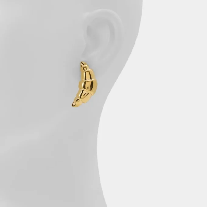 Croissants Button earrings