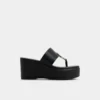 Friegan Slide sandal, Wedge heel