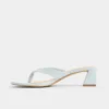 Hazy Block heeled thong sandal
