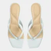 Hazy Block heeled thong sandal