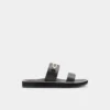 Lagoon Strappy flat sandal, Footbed sandal