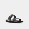 Lagoon Strappy flat sandal, Footbed sandal