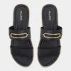 Lagoon Strappy flat sandal, Footbed sandal