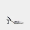 Nailah Slingback heel, Kitten heel